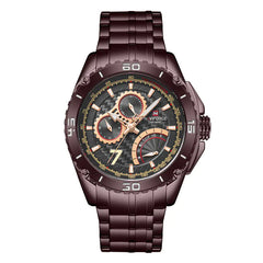 NAVIFORCE Men's Luxury Military Quartz Watch (3ATM)