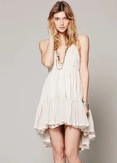 New Women's Beach Skirt, Vacation Backless Dress