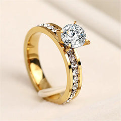 Rhinestone Ring Jewelry