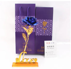 24K Gold Foil Rose - Valentine's Day Gift