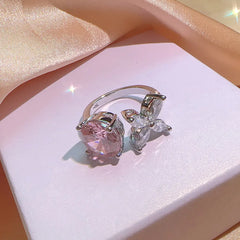 Fashion Jewelry Set with Square Zircon