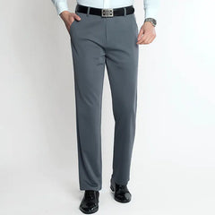 Summer Men's Ice Silk Elastic Casual Pants (Loose Fit)