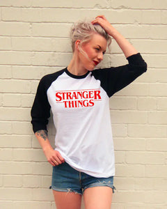 Letter Print Long Sleeve T-Shirt for Men and Women