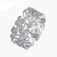 Zircon Ring and Band Jewelry
