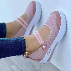 Summer Women's Casual Platform Slip-On Shoes Size 43