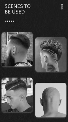 Vintage T9 USB Rechargeable Hair Trimmer for Men