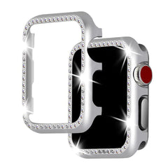 Apple-Compatible Diamond Protective Case for Watch