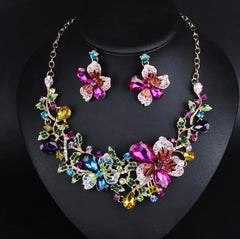 Crystal Jewelry Set - Versatile Accessories