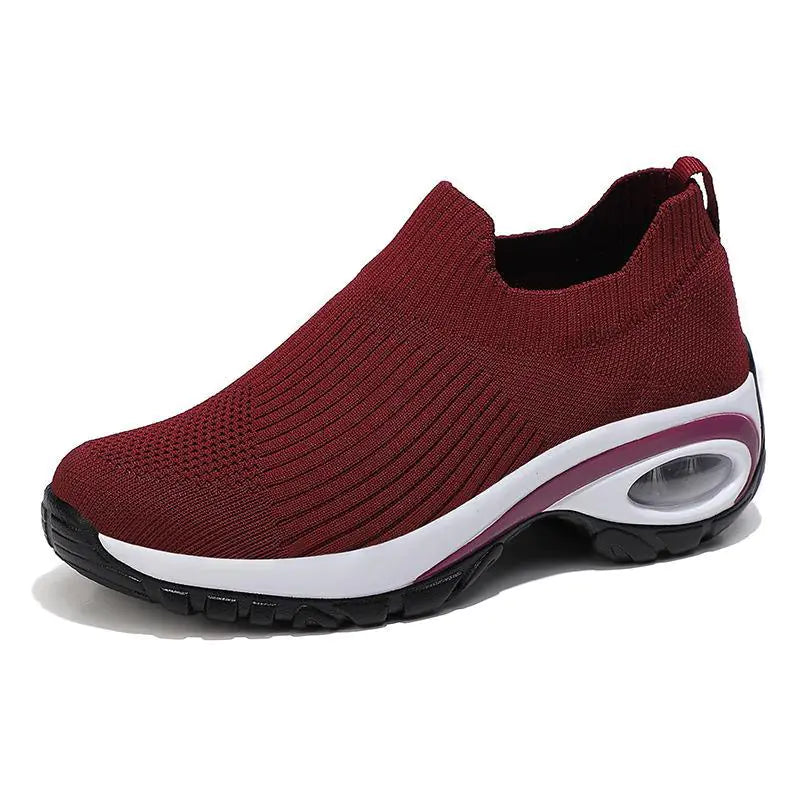 Women's Air Cushion Sneakers with Rocker Sole (One Pair)