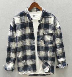 Apollo Julina Men's Casual Long Sleeve Shirt (Single Piece)