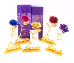 24K Gold Foil Rose - Valentine's Day Gift