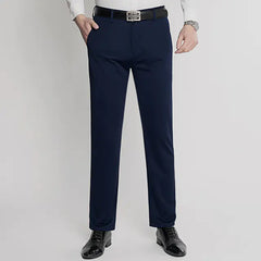 Summer Men's Ice Silk Elastic Casual Pants (Loose Fit)