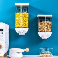 Plastic Wall-Mounted Grain Storage Container Box