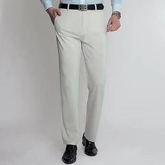 Summer Men's Ice Silk Elastic Casual Pants (Loose Fit)