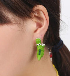 Fashionable Crocodile Earrings - Animal Jewelry