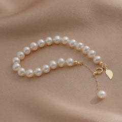 Genuine Freshwater Pearl Bracelets for Women and Girls