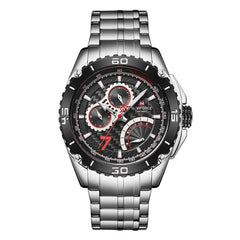 NAVIFORCE Men's Luxury Military Quartz Watch (3ATM)