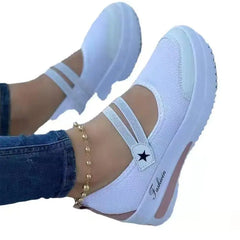Summer Women's Casual Platform Slip-On Shoes Size 43