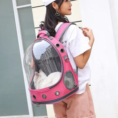 Transparent Space Capsule Pet Carrier Bag
