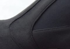 Knee-High Stiletto Long Boots with Patchwork Design