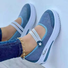 Summer Women's Casual Platform Slip-On Shoes Size 43