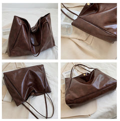 Glossy Retro Large Tote Bag
