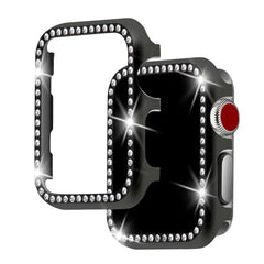 Apple-Compatible Diamond Protective Case for Watch