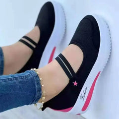 Summer Women's Casual Platform Slip-On Shoes Size 43