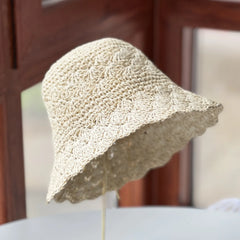Summer Beach Hollow Straw Sunshade Hat