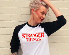 Letter Print Long Sleeve T-Shirt for Men and Women