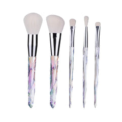 Crystal Diamond Makeup Brush Set for Beginners