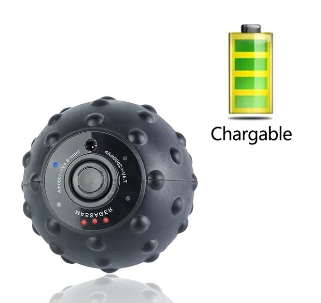Yoga Electric Massage Ball with 4-Speed Muscle Relief