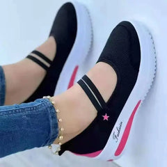 Summer Women's Casual Platform Slip-On Shoes Size 43