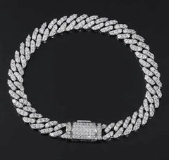 8mm Cuban Flip Bracelet