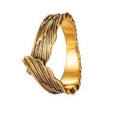Angel Wings Feather Ring - Creative Couple's Gift