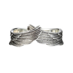 Angel Wings Feather Ring - Creative Couple's Gift
