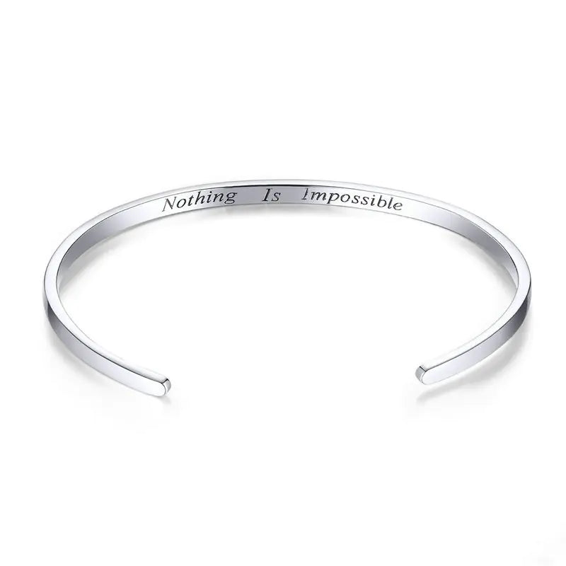 Stylish Adjustable Sterling Silver S925 Bracelet