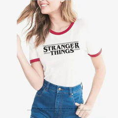 Letter Print Long Sleeve T-Shirt for Men and Women