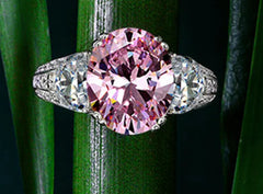 OEVAS Oval Cut 6.5 Carat 925 Silver Ring Gift