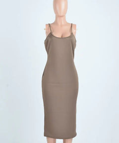 Strap Dress, Nightclub Dress, Milk Silk Bandage Dress
