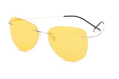 Titanium Frameless Polarized Sunglasses for Men & Women