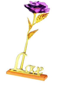24K Gold Foil Rose - Valentine's Day Gift