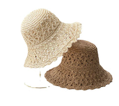Summer Beach Hollow Straw Sunshade Hat