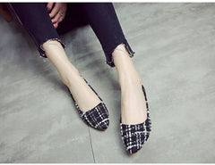 Autumn New Women’s Casual Plaid Loafers (Soft Sole)